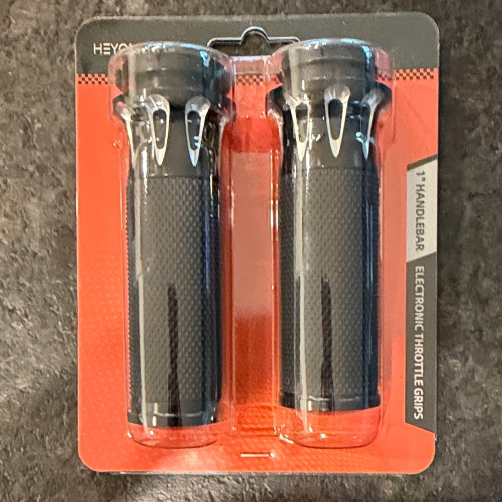 Harley Davidson black Motorcycle Handlebar Grips - Pair
